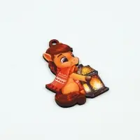 Елочное украшение &laquo;Лошадка и фонарик&raquo;, 5.1&times;8.2 см