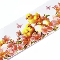 Форма ободок для кулича на Пасху &laquo;Цыплята&raquo;, 24&times;5 см