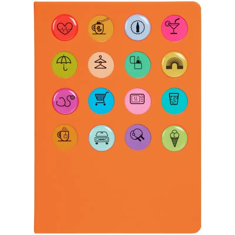 Ежедневник &laquo;История изобретений&raquo;, недатированный, оранжевый