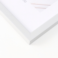 Фоторамка пластик "МИРАМ" 20х30 св. серый