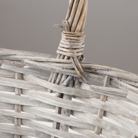 Набор корзин &laquo;Плетёнка&raquo;, 3 шт, 38&times;30&times;14/35 см, 32&times;25&times;11/27 см, 27&times;21&times;10/25 см, ива, микс