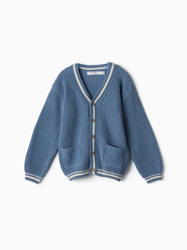 Кардиган детский KAFTAN р.30 (98-104 см), синий