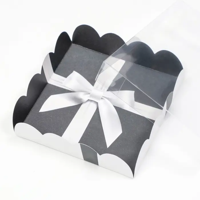 Коробка для печенья, &laquo;Презент&raquo;, 12&times;12&times;3 см