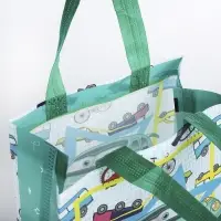 Сумка детская без застёжки, цвет зелёный