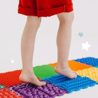 Модульный массажный коврик ОРТОДОН, набор №11 «Айсберг» Модульный массажный коврик ОРТОДОН, набор №11 «Айсберг»