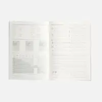 Ежедневник Repute, недатированный, красный