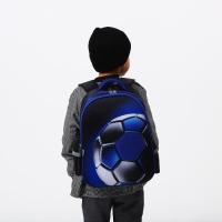 Рюкзак каркасный школьный Calligrata "Футбольный мяч", 39 х 30 х 14 см Рюкзак каркасный школьный Calligrata "Футбольный мяч", 39 х 30 х 14 см