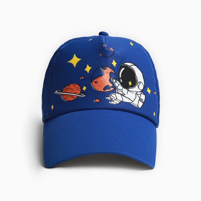 Кепка детская MINAKU "Космонавт" синий, р-р 48-50