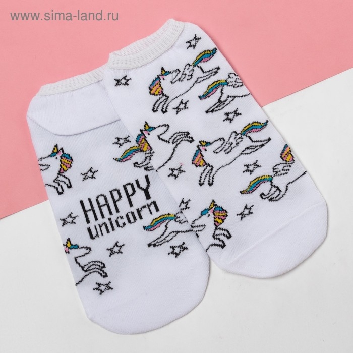 Носки женские укороченные KAFTAN "Unicorn" р. 36-39 (23-25 см)