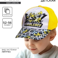 Кепка детская для мальчика, размер 52-56, Трансформеры