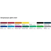 Лента для бейджа с печатью TermoPrint Double на заказ