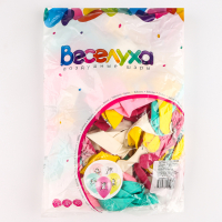 Шар латексный 12" &laquo;Милый единорог&raquo;, пастель, набор 100 шт., цвета МИКС