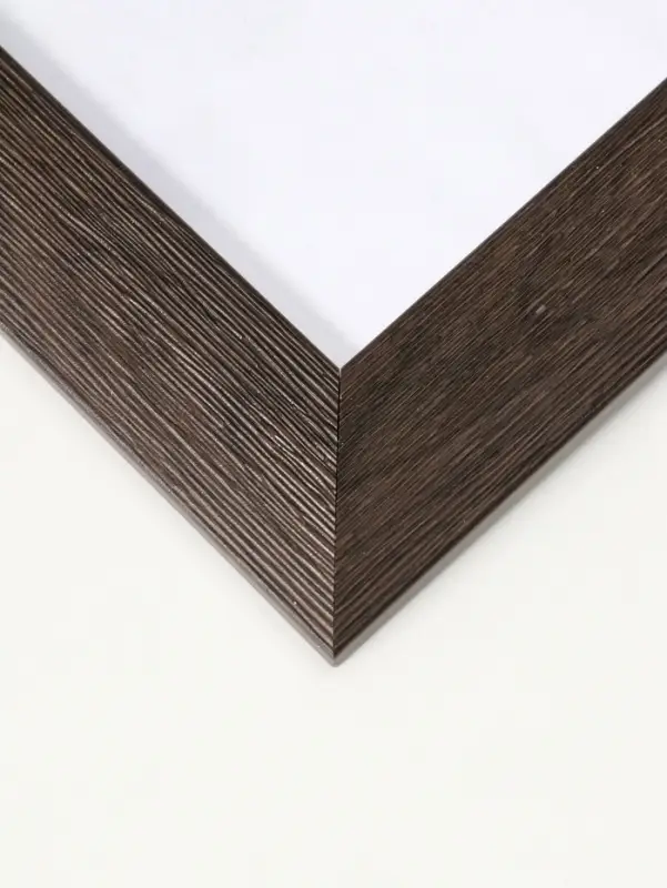 Фоторамка для фото 50х70 см "Luxe Elegance" пластик, коричневый, (пластик экран)