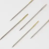 Иглы швейные для гобелена, d=1.1 мм, 4.3-4.8 см, с золотым ушком, 6 шт.