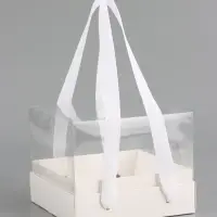 Коробка под бенто-торт 16 х 16 х 12,5 см