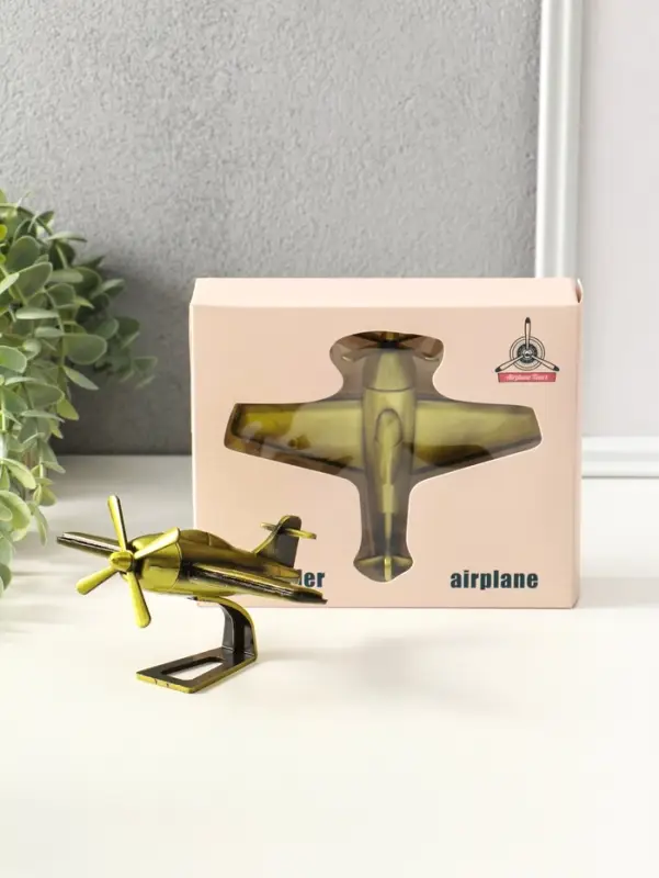 Сувенир металл "Самолёт" 12,2х14х6,5 см