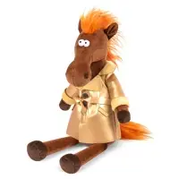 Мягкая игрушка &laquo;Конь Эрик в пальто&raquo;, 28 см