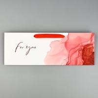 Пакет под бутылку горизонтальный For you , 36 &times; 10 &times; 13 см