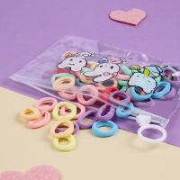 Резинка для волос &laquo;Непоседа&raquo; (набор 60 шт) ассорти, 2 см