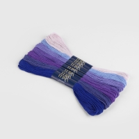 Набор ниток мулине хлопок 8±1м (наб 7шт цена за наб) cпектр фиолетовый TR Набор ниток мулине хлопок 8±1м (наб 7шт цена за наб) cпектр фиолетовый TR