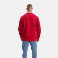 Свитшот мужской, цвет красный/принт МИКС, размер M Свитшот мужской, цвет красный/принт МИКС, размер M