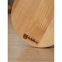 Подставка для кружек Adelica, основа d=13&times;1,8 см, высота 34 см, вешалка 6,5 см, берёза