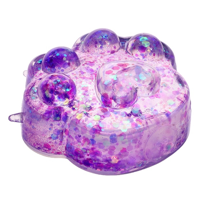 Антистресс сквиш мялка &laquo;Лапка&raquo;, сахарный бум, МИКС