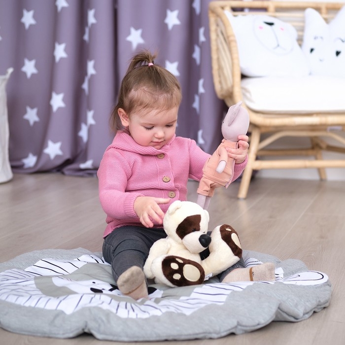 Джемпер вязаный Крошка Я "Trendy" рост 68-74 см, цвет розовый