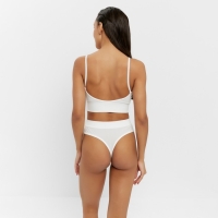 Комплект женский (топ, трусы) цвет белый, размер 42-44