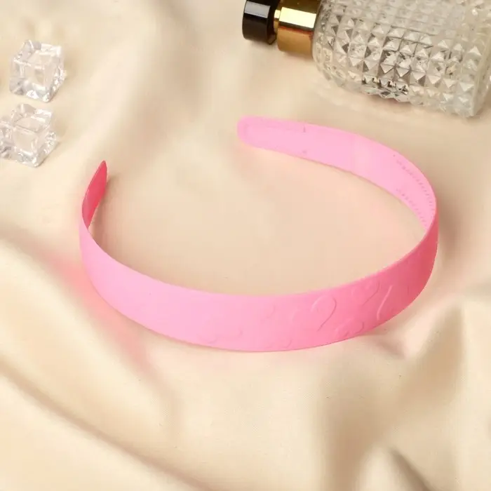 Ободок для волос &laquo;Эмма&raquo;, сердечки, 2.2 см, МИКС