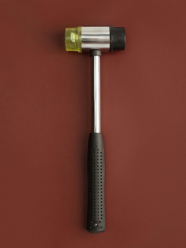 Киянка для кожевника, 27,5 &times; 8 см, цвет чёрный/зелёный