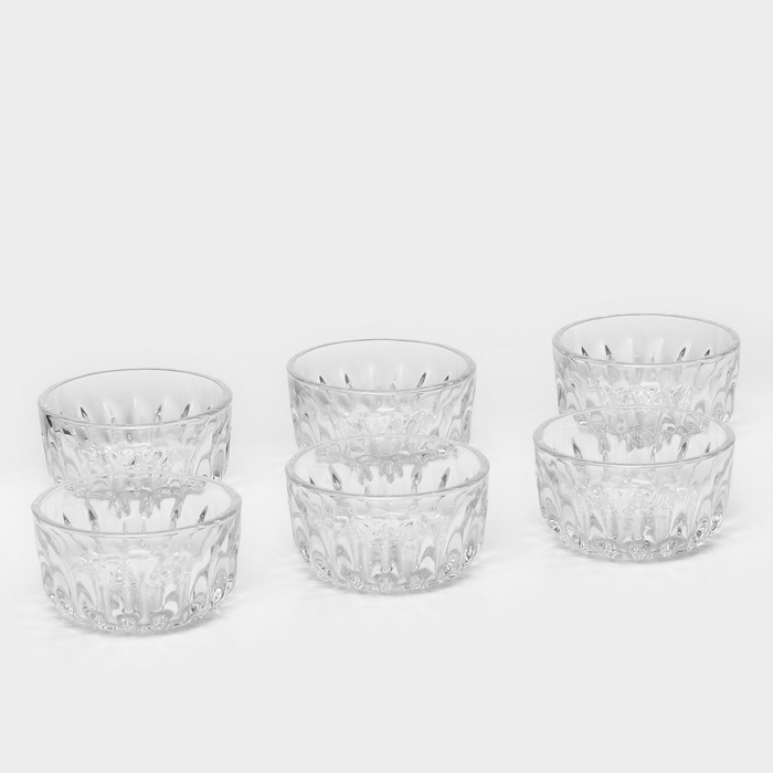 Набор розеток Zarin, d=8 см, 140 мл, 6 шт