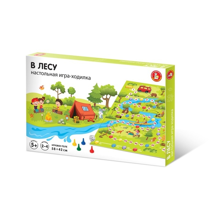 Настольная игра-ходилка &laquo;В лесу&raquo;