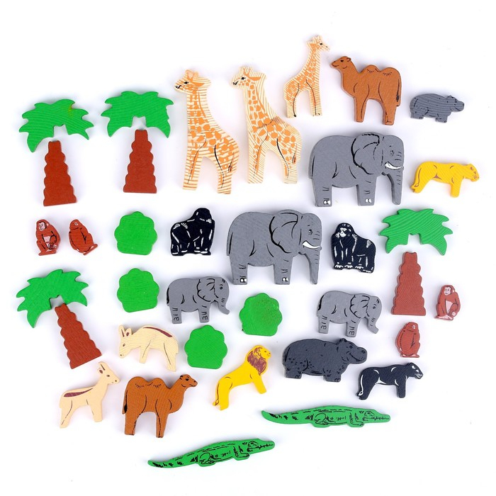 Конструктор &laquo;Африка&raquo;, 35 элементов