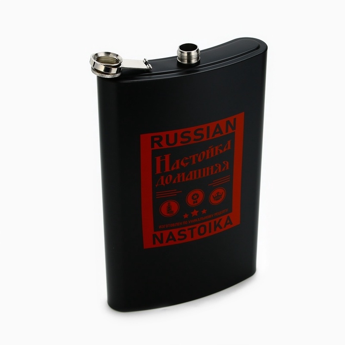 Фляга &laquo;Russian Nastoika&raquo;, 1920 мл, чёрная