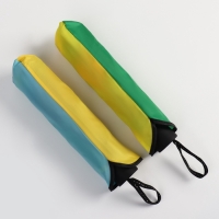 Зонт механический &laquo;Радужное настроение&raquo;, 4 сложения, 10 спиц, R = 50/57 см, разноцветный