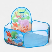 Палатка детская игровая - сухой бассейн для шариков &laquo;Зверята&raquo; без шаров