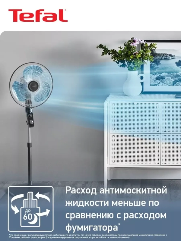 Напольный вентилятор Essential + VF4420F2 с 3 скоростями