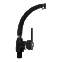 Смеситель для кухни ZEIN Z2231, излив "утка", картридж керамика 40 мм, черный Смеситель для кухни ZEIN Z2231, излив "утка", картридж керамика 40 мм, черный