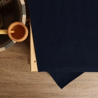 Простыня для бани Этель, цв. тёмно-синий, 147х180 см, 60% лён, 40% хл, 245 г/м2 Простыня для бани Этель, цв. тёмно-синий, 147х180 см, 60% лён, 40% хл, 245 г/м2