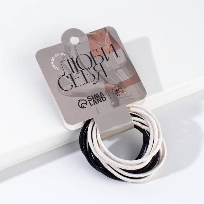 Резинки для волос &laquo;Богиня&raquo;, 10 шт