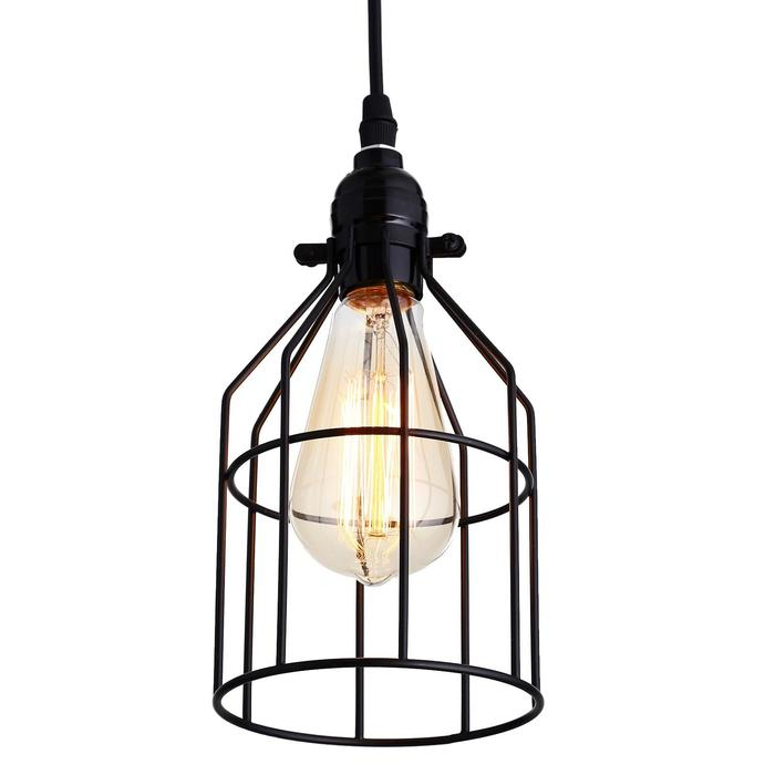 Светильник BayerLux Светильник BayerLux "Капелло" 1xE27 40Вт черный 14х14х100 см.