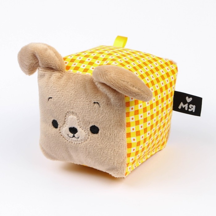 Игрушка мягкий кубик &laquo;Щенок&raquo;, Мякиши