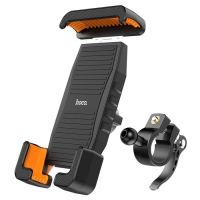 Велосипедный держатель Hoco CA93, для 4.5-6,7 дюймов, чёрный Велосипедный держатель Hoco CA93, для 4.5-6,7 дюймов, чёрный