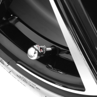 Колпачок на вентиль TORSO, Череп, хром, набор 4 шт Колпачок на вентиль TORSO, Череп, хром, набор 4 шт