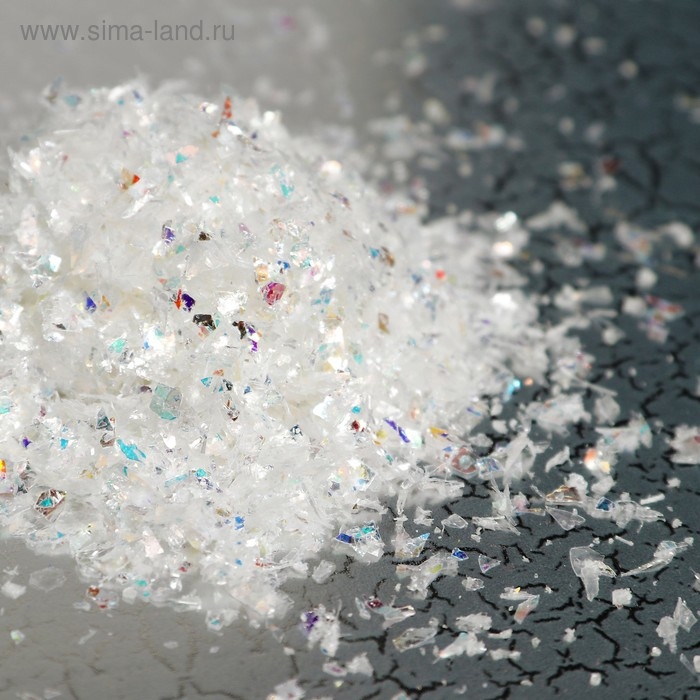Снег искусственный сыпучий для декора &laquo;Блёстки&raquo; 110 г