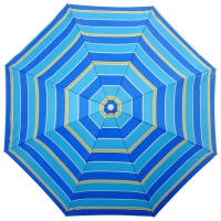 Зонт пляжный Maclay &laquo;Модерн&raquo;, с серебристым покрытием, d=180 cм, h=195 см, цвет МИКС