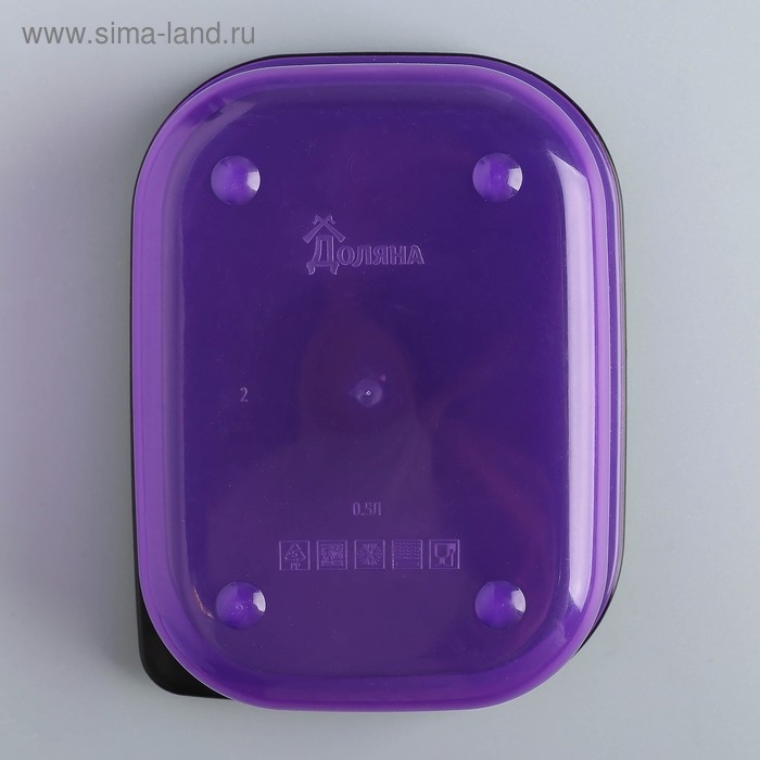 Ланч-бокс прямоугольный FoodVibes &laquo;Единорог&raquo;, 500 мл