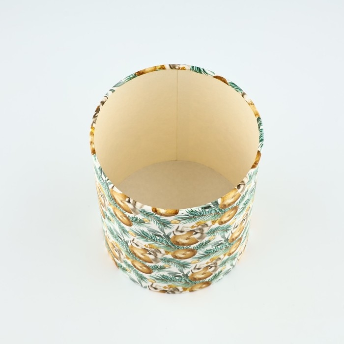 Коробка подарочная круглая &laquo;Счастья в новом году&raquo;, 12 х 16 см, Новый год