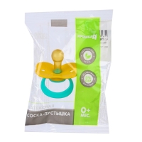 Соска - пустышка латексная классическая &laquo;Карамелька&raquo;, от 0 мес., цвет МИКС